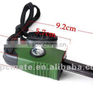 eco friendly fire starter new fire starter with compass&whistle