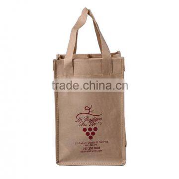 4 bottle wine bag