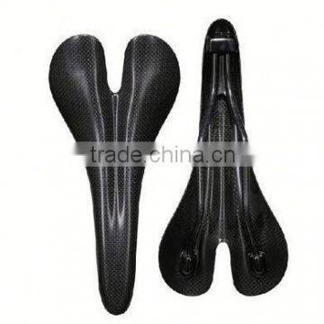 Weight light new product 2014 hot road bicycle or mountain bike carbon fiber saddle baby bike seat