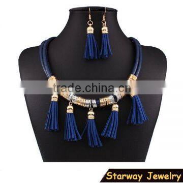 >>>>2016 Lady's Multi Color New Model Design Tassel Jewelry Set/ Quality Choice