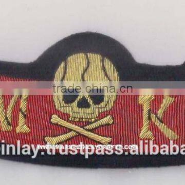 Zari Hand Embroidery Badges and Patches