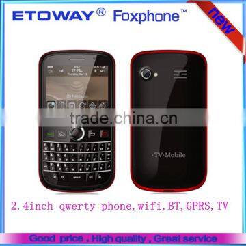 SC6530 gsm quad band 2.4inch TV+WIFI qwerty phone