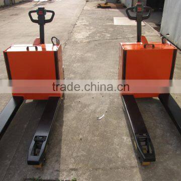 1200kg Small Semi Electric Hydraulic Pallet Forklift Truck photo-2