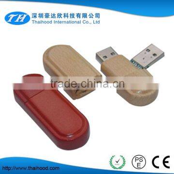 Gift Engraving Logo Wood USB Flash Drive With Wholesale Price