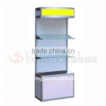 trade show display shelf
