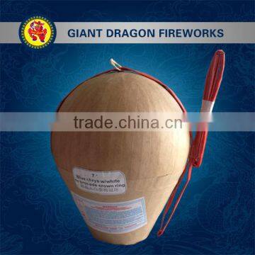 7" fireworks shell/6 inch display shell/china fireworks/fireworks display