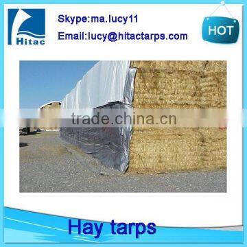 UV resistant hay tarps tarpaulins,hay cover,hay bale covers