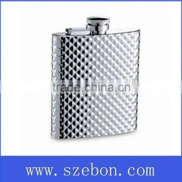 Stainless Steel Silver Hip Flask