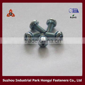 Cold Heading Machine For Screws In Cross Pan Head Attached Internally Toothed Washer Assembly