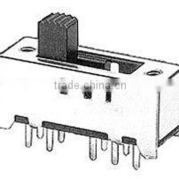 SPDT, DPDT, DP3T models slide switch RoHS compliant