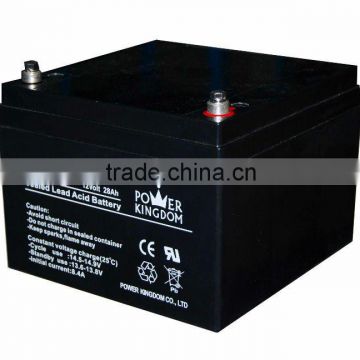 12V 28AH high rate sealed lead acid battery