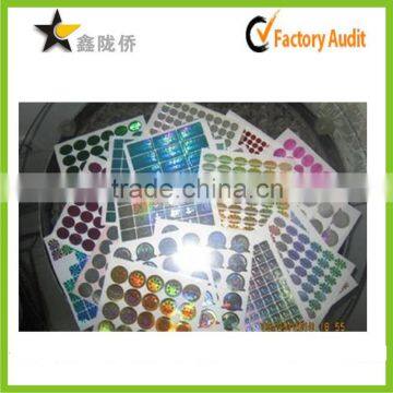 2015 alibaba hot sale make your own hologram sticker printing anti tear sticker