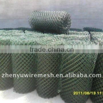 pvc coating wholesale chain link fence(factory)