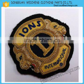 insignes de broderie main/hand embroidery bullion Cap Badges