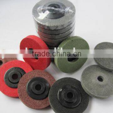 non woven abrasive fibre polishing disc