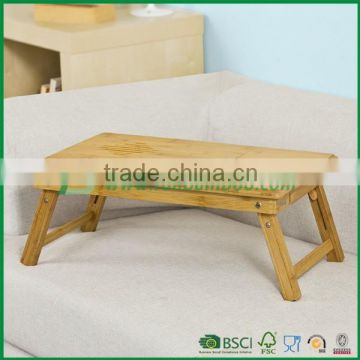 bamboo laptop desk table with drawer