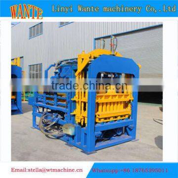 QT4-15 Concrete Brick Plant in India Construction Tools Equipment photo-5
