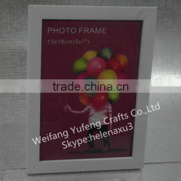 family cheap semi glossy MDF photo frame decorative photo frame