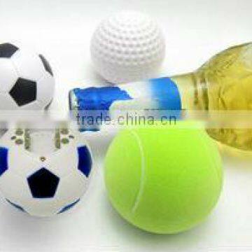 Bottle opener with music and Football shape ppener with magnet for decoration