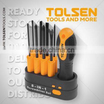 9PCS INTERCHANGEABLE SCREWDRIVER SET