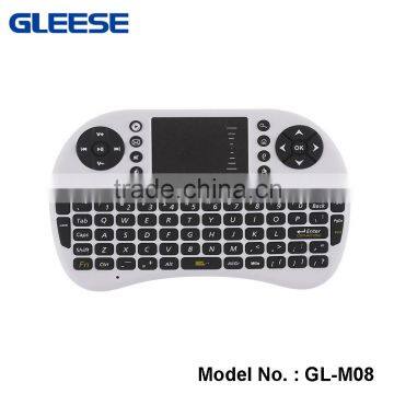 2.4GHz Mini Fly Air Wireless Hebrew Keyboard with Touchpad For PC, Pad, Xbox 360, Google Android TV Box, HTPC