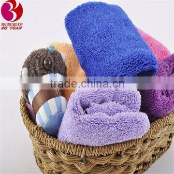 Microfiber glass polishing towel