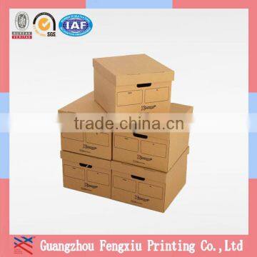 Customized Business Printed Foldable Paper Brochure Storage Box