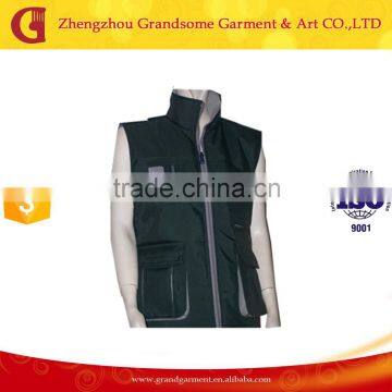 Wholesale Oxford Waterproof Sleeveless Winter Workwear Jacket