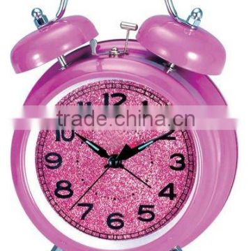 5 inches metal case mechanical alarm clock