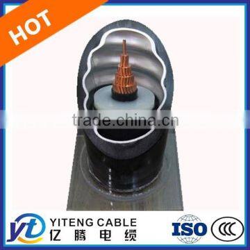 CU/XLPE/Corrugated AL/PE or PVC 64/110KV High Voltage Power Cable