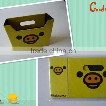 Custom packaging and printing paper box flat packing suitable for transportation storage box DIY