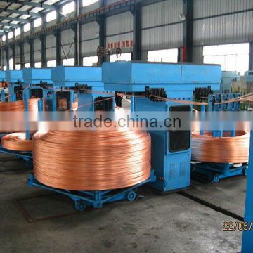 High efficiency upward Electrolytic copper belt casting machine