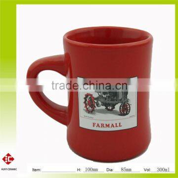 Beautiful Hot Sale Farmall Ceramic Mug With Decal