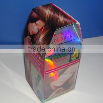 paper packing box with colorful film gift paper box paper packkage box