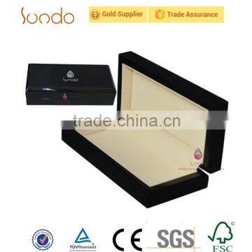 black piano lacquer high end empty gift pen boxes