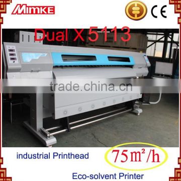 Luxurious senior 1.9 m industrial 5113 print head indoor printer with Water-based ink