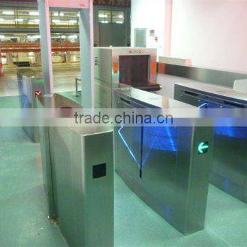 CE Approved Stainless Steel with IR Sensor and Alarm Swing Turnstile