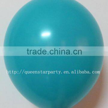 Latex balloons party balloons standard / pastel color turqueza