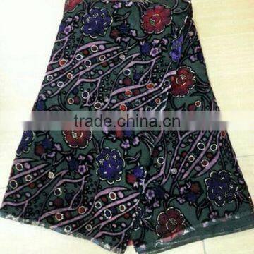 high quality fashion african velvet lace