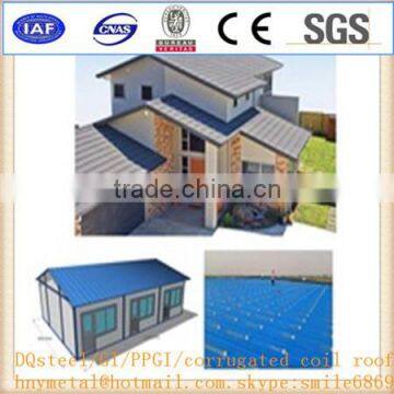 Corrugated Metal Roof Tile with Traditional Profile