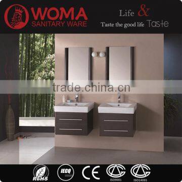 Modern Design commercial Double Sink Bathroom Vanity 3102