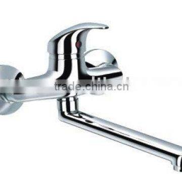 single lever mural sink mixer