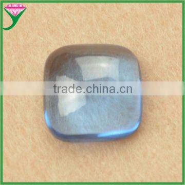 Wholesale custom 107# cushion cabochon cut blue synthetic spinel price per carat