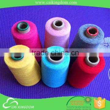 Export since 2001 70%cotton 30% polyester glove yarn recycled