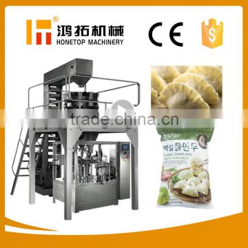 Automatic frozen ravioli packing machinery