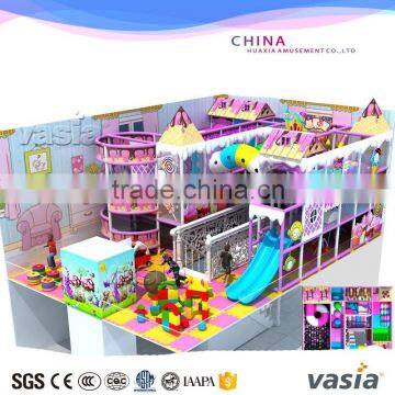 kids indoor playground with safe approval theme park games