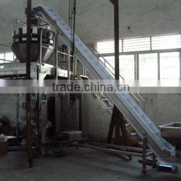 Swan neck conveyor