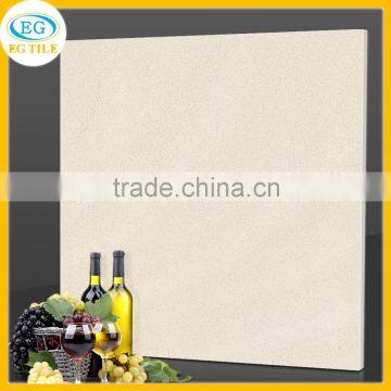 600x600 Pure white matte sandstone texture floor porcelain tile