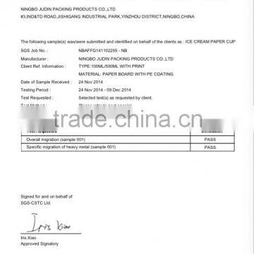 230ml Plastic Ice Cream Bowl Disposable Printed Cup photo-4