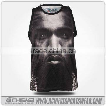 custom design and printing promotional singlet